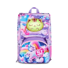 Zaino Scuola SJ Gang Glowcat Sdoppiabile Big 24 Litri Luminoso - zaini scuola