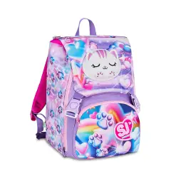 Zaino Scuola SJ Gang Glowcat Sdoppiabile Big 24 Litri Luminoso - zaini scuola