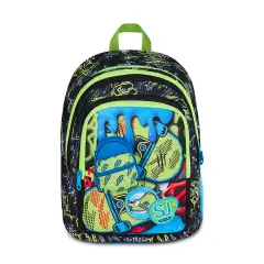 Zaino Scuola SJ Gang Soft Pouch Boy Advanced 29 Litri - zaini scuola