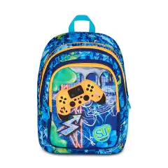 Zaino Scuola SJ Gang Joyful Pins Boy Advanced 29 Litri - zaini scuola