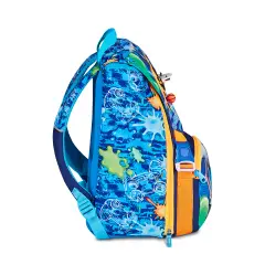 Zaino Scuola SJ Gang Joyful Pins Boy Sdoppiabile Big 24 Litri - zaini scuola