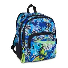 Zaino Scuola SJ Gang Ever Cloudy Blue 31L Doppio Scomparto - zaini scuola