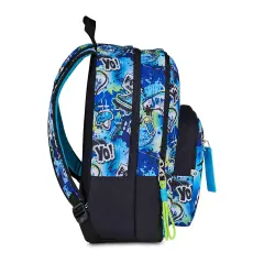 Zaino Scuola SJ Gang Ever Cloudy Blue 31L Doppio Scomparto - zaini scuola