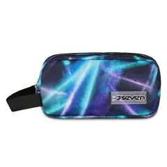 Freethink Girl Bustina 3 Zip Royal Violet - bauletti tombolini bustine