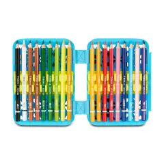 Astuccio Seven Speed Pad Plus Blu Fusion 45pz - astucci colori