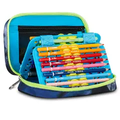 Astuccio Seven Speed Pad Plus Blu Fusion 45pz - astucci colori