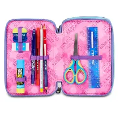 Astuccio 3 Zip Seven Electricvibe Girl 45pz - astucci colori