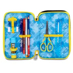 Astuccio 3 Zip Seven Golden Paint 45pz - astucci colori