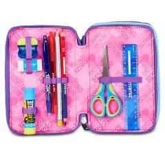 Astuccio 3 Zip Seven Lovepass 45pz - astucci colori