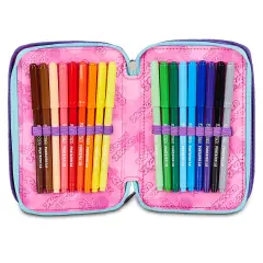 Astuccio 3 Zip Seven Lovepass 45pz - astucci colori