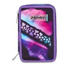Astuccio 3 Zip Seven Pink Fusion 45pz - astucci colori