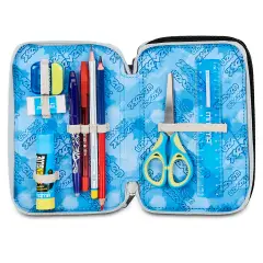 Astuccio 3 Zip Seven Plumpy Line Boy 45pz - astucci colori