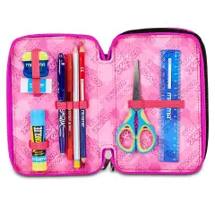 Astuccio 3 Zip Seven Plumpy Line Girl 45pz - astucci colori