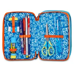 Astuccio 3 Zip SJ Gang Space Ride 3D Completo 45 Pezzi - astucci colori