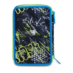 Astuccio 3 Zip SJ Gang Soft Pouch Boy 45 Pezzi - astucci colori