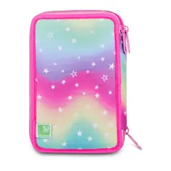 Astuccio 3 Zip SJ Gang Soft Pouch Girl 45 Pezzi - astucci colori