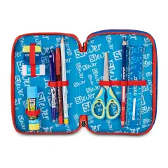 Astuccio 3 Zip SJ Gang Ever Fluid Game 45 Pezzi - astucci colori