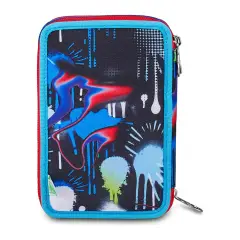 Astuccio 3 Zip SJ Gang Ever Fluid Game 45 Pezzi - astucci colori