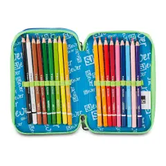 Astuccio 3 Zip SJ Gang Ever Cloudy Blue 45 Pezzi - astucci colori