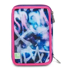 Astuccio 3 Zip SJ Gang Ever Multiviolet 45 Pezzi - astucci colori