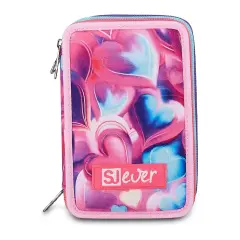 Astuccio 3 Zip SJ Gang Ever Pink Beat 45 Pezzi - astucci colori