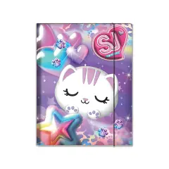 Sj Gang Cartellina con Elastico Ds01 Girl Girl - Archiviazione