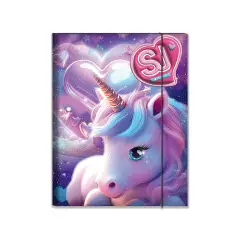 Sj Gang Cartellina con Elastico Ds01 Girl Girl - Archiviazione