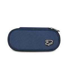Tech Line Pencil Bag Round Plus Grs Deep Blue - bauletti tombolini bustine