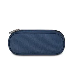 Tech Line Pencil Bag Round Plus Grs Deep Blue - bauletti tombolini bustine