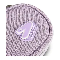 Portapenne Seven Shiny Tech Round Plus Chiffon Lilla - bauletti tombolini bustine