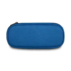 Pencil Bag Lip Plain Grs Baleine Blue - bauletti tombolini bustine