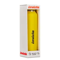 Borraccia Invicta Slim Gialla Acciaio Inox 480ml - regalo e gadget valigeria