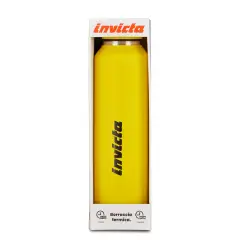 Borraccia Invicta Slim Gialla Acciaio Inox 480ml - regalo e gadget valigeria