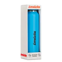 Borraccia Invicta Slim Celeste Acciaio Inox 480ml - regalo e gadget valigeria