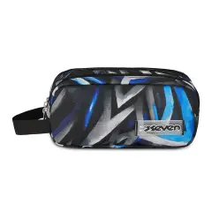 Freethink Boy Bustina 3 Zip Reflex Blue - bauletti tombolini bustine