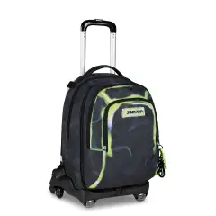 Shadows Of Color Zaino 43 Litri con Trolley Jack 8wd Detach Lime Punch - zaini trolley