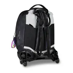 Shadows Of Color Zaino 43 Litri con Trolley Jack 8wd Detach Light Purple - zaini trolley