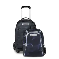Shadows Of Color Zaino 43 Litri con Trolley Jack 8wd Detach Light Grey - zaini trolley