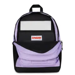 Zaino Invicta Jelek Up LED 36 L Porta PC 14" Lilla - zaini scuola