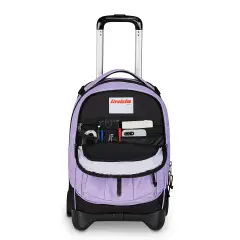 Trolley Invicta Plug LED 34 L Porta PC 14" Lilla - zaini trolley