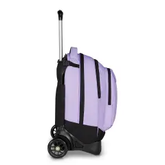 Trolley Invicta Plug LED 34 L Porta PC 14" Lilla - zaini trolley