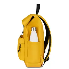 Zaino Invicta Act Fold Slim City 20 Litri Porta PC 15,6" Lemon Chrome - valige e borse da viaggio