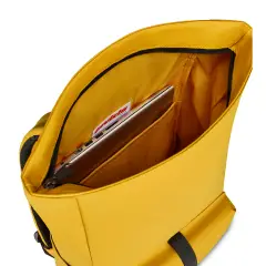 Zaino Invicta Act Fold Slim City 20 Litri Porta PC 15,6" Lemon Chrome - valige e borse da viaggio