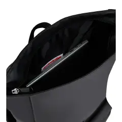 Zaino Invicta Act Fold Slim City 20 Litri Porta PC 15,6" Jet Black - valige e borse da viaggio
