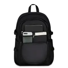 Zaino Invicta Act Plus 29 Litri Porta PC 14" Jet Black - valige e borse da viaggio