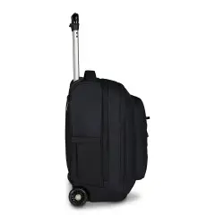 Zaino con Trolley Invicta Bump 38 Litri Porta PC 14" Jet Black - valige e borse da viaggio