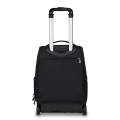 Zaino con Trolley Invicta Bump 38 Litri Porta PC 14" Jet Black - valige e borse da viaggio
