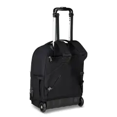 Zaino con Trolley Invicta Bump 38 Litri Porta PC 14" Jet Black - valige e borse da viaggio
