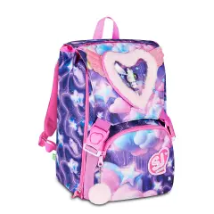 Sj Gang Fluffy Pink Girl Zaino Sdoppiabile Big 24 Litri - zaini scuola