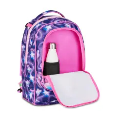 Sj Gang Fluffy Pink Girl Zaino 34 Litri con Trolley Jack-8wd - zaini trolley